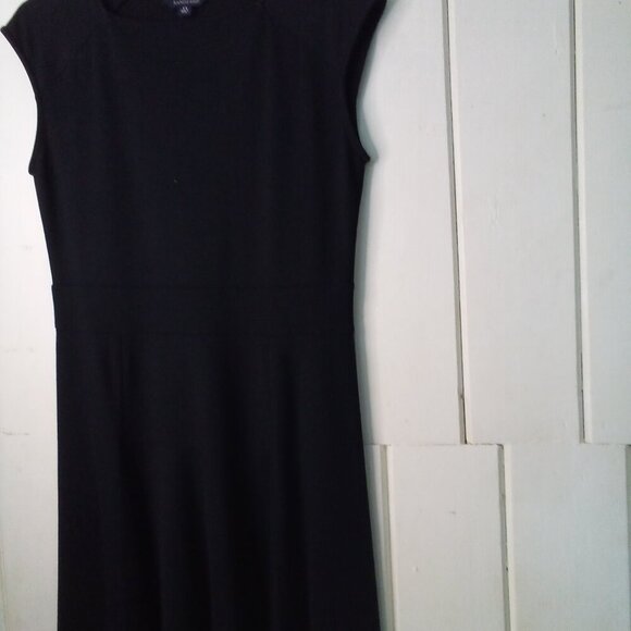 Lands' End Dress Women S 6-8 Sleeveless Classic Heritage Black - Picture 9 of 16